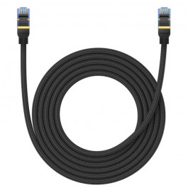 Baseus Cat7 High Speed 10Gigabit Ethernet Braided Cable 3m Black (B0013320B111-04)