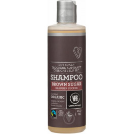 URTEKRAM Brown Sugar Shampoo 250 ml Органический шампунь Тростниковый сахар (5765228837108)