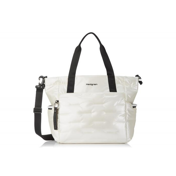 Hedgren Женская сумка  Cocoon Puffer Tote Bag Pearly White (HCOCN03/136-02) - зображення 1