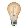 EUROLAMP LED Deco Filament A60 8W E27 2700K 2 шт (MLP-LED-A60-08273(Amber)new) - зображення 2