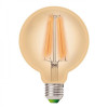 EUROLAMP LED Deco Filament G95 12W E27 4000K (LED-G95-12274(Amber)) - зображення 2