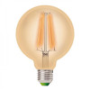 EUROLAMP LED Deco Filament G95 8W E27 2700K (LED-G95-08273(Amber)) - зображення 2