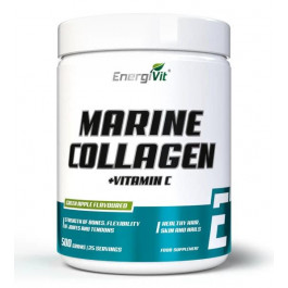 EnergiVit Marine Collagen + Vitamin C 500 грам - Полуниця