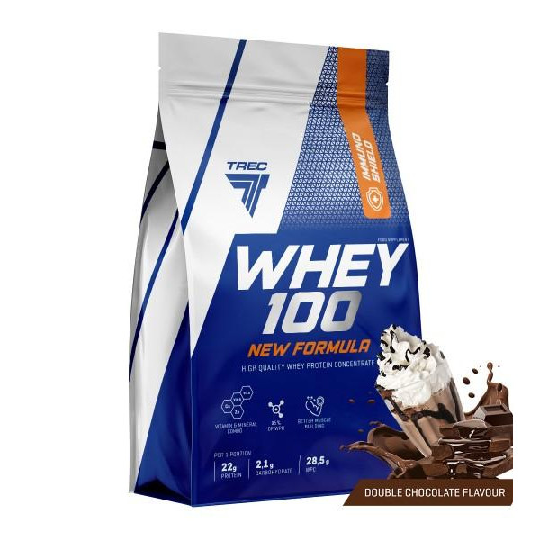 Trec Nutrition Whey 100 New Formula 700 g /23 servings/ Strawberry Cream - зображення 1