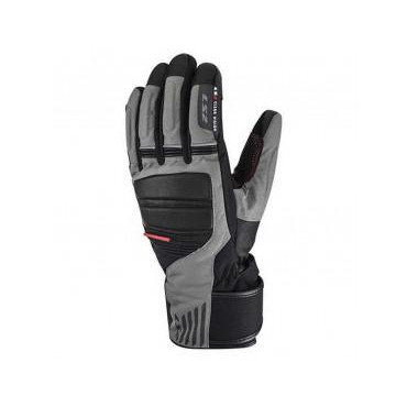 LS2 Мотоперчатки влагостойкие  FROST MAN GLOVES BLACK GREY M - зображення 1