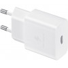Samsung 15W PD Power Adapter (with Type-C cable) White (EP-T1510XWE) - зображення 1