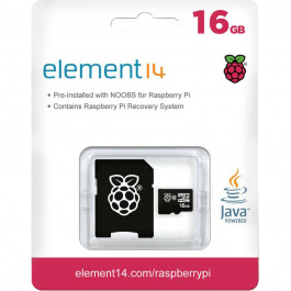 Transcend 16 GB microSDHC Element 14 (TSRASPI10-16G)