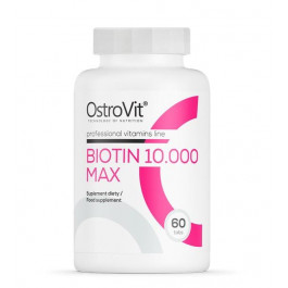 OstroVit Biotin 10.000 MAX 60 табл