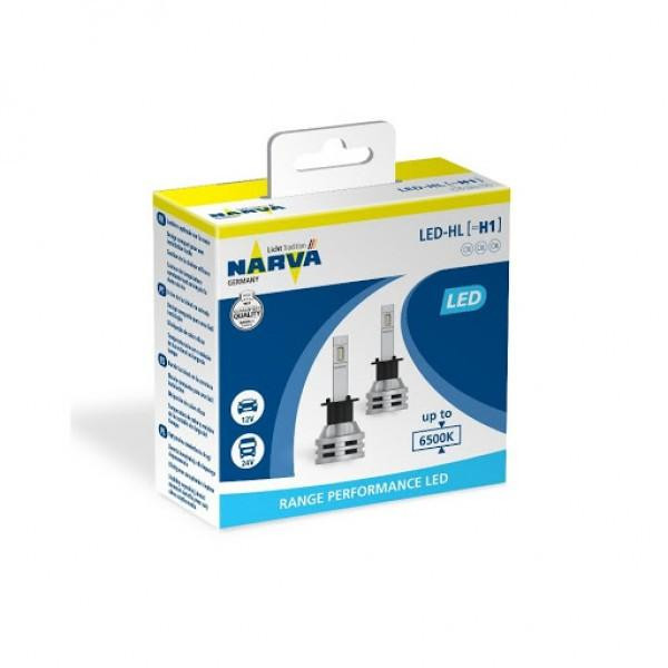 NARVA H1 Range Performance LED 6500K 19W 12/24V 18057 - зображення 1