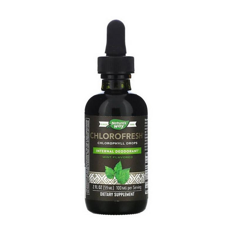 Nature's Way Chlorofresh Chlorophyll Drops 59 мл mint - зображення 1