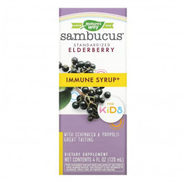 Nature's Way Sambucus Immune Syrup For Kids 120 мл