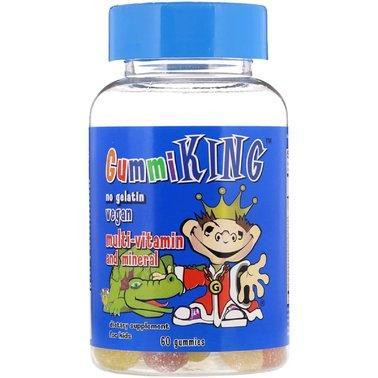 Gummi KING Дитячі мультивітаміни Multi-Vitamin & Mineral For Kids 60 Gummies - зображення 1