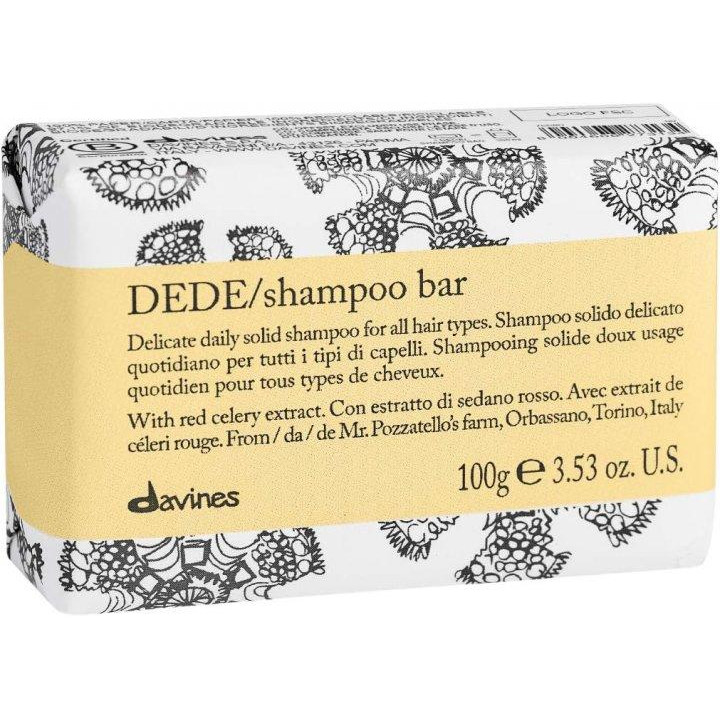 Davines Твердий шампунь  Essential Haircare Dede Shampoo Bar 100 г (8004608273134) - зображення 1