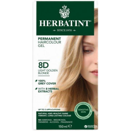 Herbatint Фарба для волосся  8D Світлий Золотий Блонд 135 мл (8016744500159)