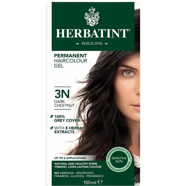 Herbatint Краска для волос  3N Темный Каштан 135 мл (8016744500036) - зображення 1