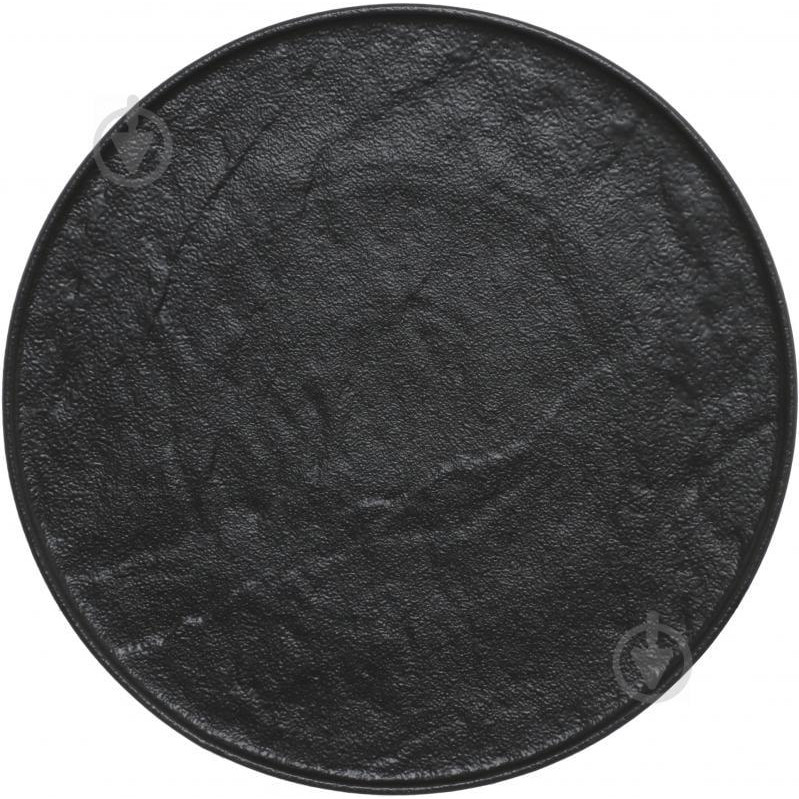 Fiora Блюдо кругле Lavastone Black 30 см - зображення 1