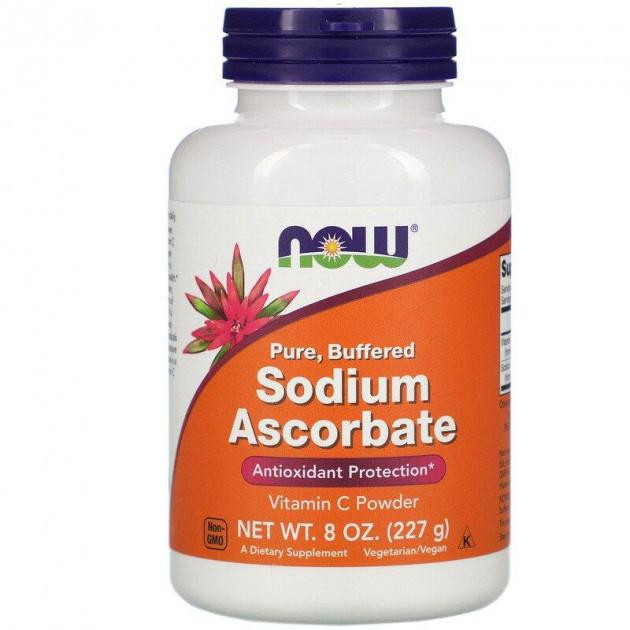 Now Вітамін С Foods Sodium Ascorbate Powder 227 g - зображення 1