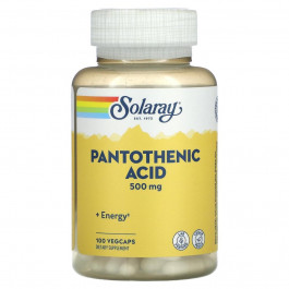 Solaray Pantothenic Acid 500 mg 100 veg caps