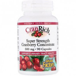 Natural Factors Cranberry Concentrate 500 mg 90 Caps