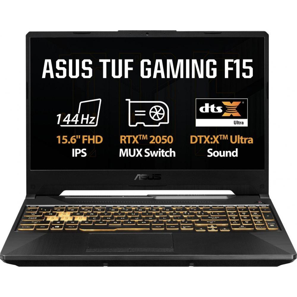 ASUS TUF Gaming F15 FX506HF Graphite Black (FX506HF-HN004W) - зображення 1