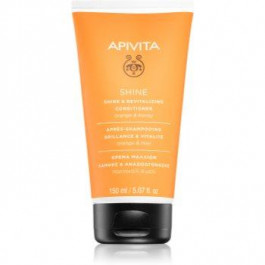 Apivita Holistic Hair Care Orange & Honey відновлюючий кондиціонер для надання блиску тьмяному волоссю 150 м
