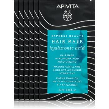 Apivita Express Beauty Hyaluronic Acid зволожуюча маска для волосся 20 мл - зображення 1