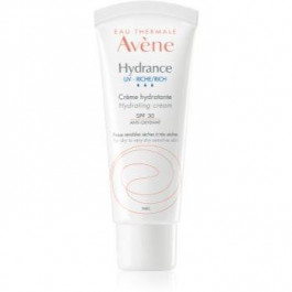 Avene Hydrance зволожуючий крем для дуже сухої та чутливої шкіри SPF 30