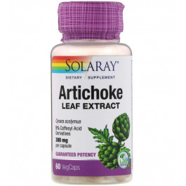 Solaray Artichoke 300 mg 60 veg Caps
