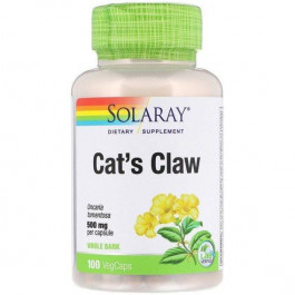 Solaray Cat`s Claw 500 mg (100 veg caps)