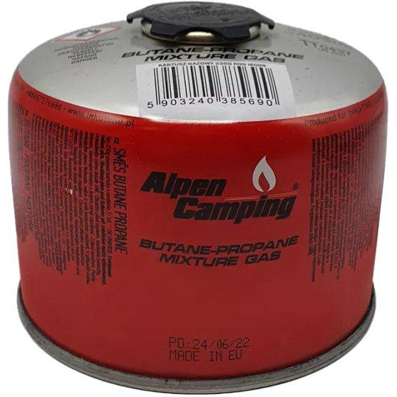 Alpen Camping Gas cartridge 230g IK009 - зображення 1