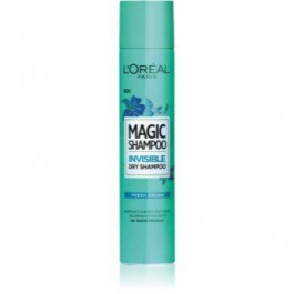   L'Oreal Paris Magic Shampoo Fresh Crush сухий шампунь для об'єму волосся, який не лишає білих слідів  200 мл