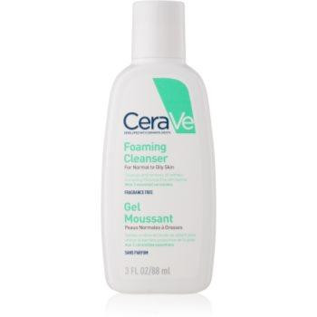 CeraVe Cleansers очищуючий пінистий гель для нормальної та жирної шкіри 88 мл - зображення 1