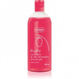 Ziaja Fruity Cranberry & Wild Strawberry зволожуючий гель для душу  500 мл