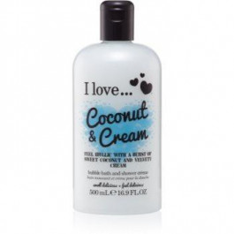 I love... ... Coconut & Cream гелева олійка для душа та ванни 500 мл