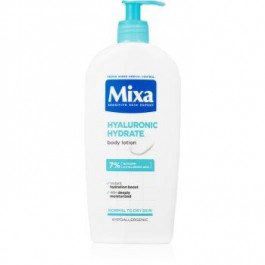 MIXA Hyalurogel інтенсивне зволожуюче молочко для тіла для сухої та чутливої шкіри  400 мл