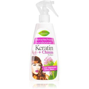 Bione Cosmetics Keratin + Chinin незмиваючий кондиціонер  260 мл - зображення 1