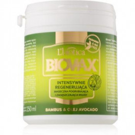 L'biotica Biovax Bamboo & Avocado Oil маска для регенерації  для волосся  250 мл