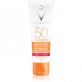 Vichy Ideal Soleil Anti-age захисний крем проти старіння шкіри SPF 50 50 мл VCHIDAW_KPCR10