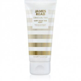   James Read Gradual Tan нічна зволожуюча маска для автозасмаги для тіла 50 мл