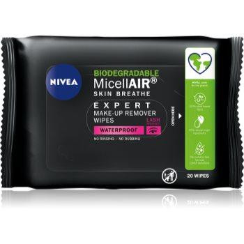 Nivea MicellAir Expert міцелярні серветки для зняття макіяжу 20 кс - зображення 1