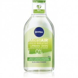 Nivea Urban Skin Detox міцелярна вода 3 в 1 з екстрактом зеленого чаю 400 мл