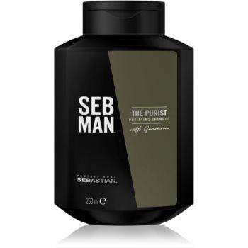 Sebastian Professional SEB MAN The Purist очищуючий шампунь  250 мл - зображення 1