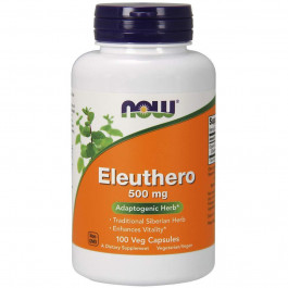 Now Eleuthero 500 mg 100 caps