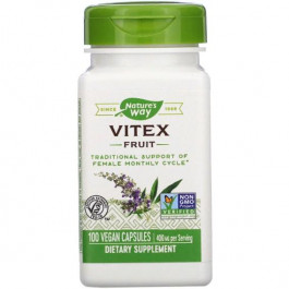 Nature's Way Vitex Fruit 400 mg 100 v-caps плоди вітексу (Авраамового дерева) для жінок