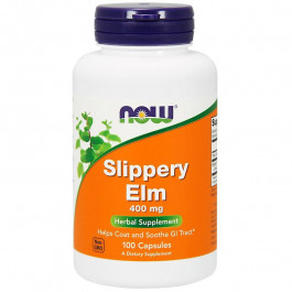 Now Slippery Elm 400 mg Foods 100 сaps