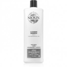 Nioxin System 2 Cleanser Shampoo очищуючий шампунь для тонкого і нормального волосся 1000 мл
