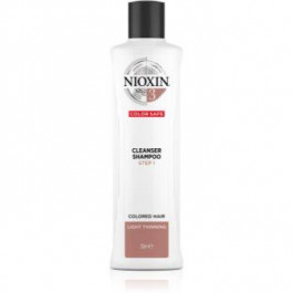 Nioxin System 3 Color Safe Cleanser Shampoo очищуючий шампунь для фарбованого волосся 300 мл
