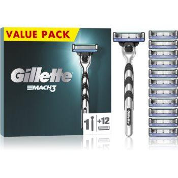 Gillette Mach3 бритва + запасні леза 12 кс - зображення 1