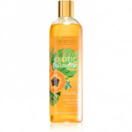 Bielenda Exotic Paradise Papaya гелева олійка для душа та ванни 400 мл