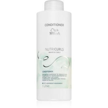 Wella Nutricurls Waves & Curls поживний кондиціонер для легкого розчісування волосся 1000 мл - зображення 1